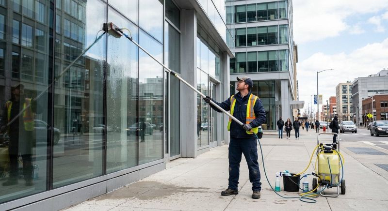 Commercial Window Cleaning in Mobile, AL