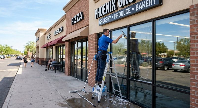 Commercial Window Washing in Vancouver, WA