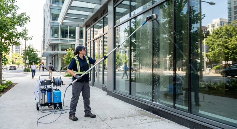 Office Building Window Washing in Denver, CO