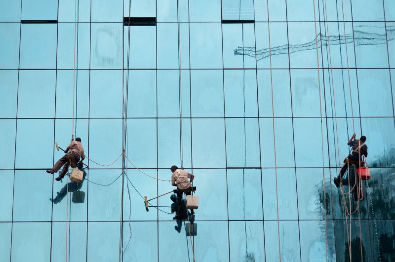 Office Building Window Washing