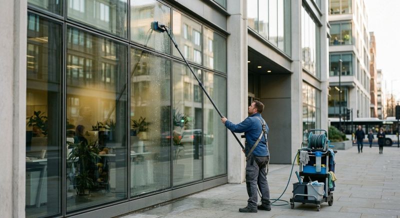 Strip Mall Window Cleaning in Mobile, AL