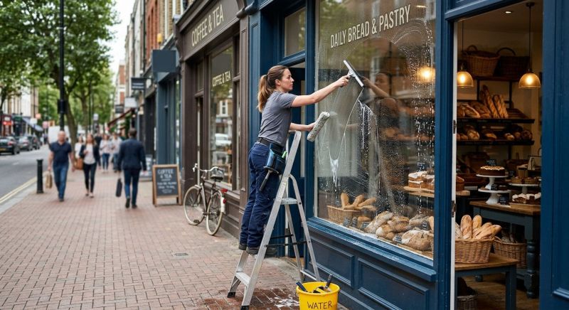 Commercial Window Washing in Newark, DE